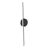 Chute Wall Sconce by Kuzco, Finish: Black, Size: Medium, | Casa Di Luce Lighting
