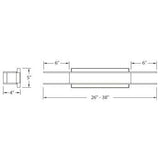 Arc Small LED Bath Bar by Modern Forms, Title: Default Title, , | Casa Di Luce Lighting