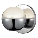 Chrome Pluto Wall Sconce by Kuzco Lighting
