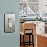 Nickel Smart Switch Wi-Fi by Legrand Radiant