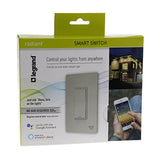 Nickel Smart Switch Wi-Fi by Legrand Radiant