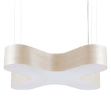 Ivory White X-Club Pendant by LZF