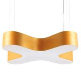 Yellow X-Club Pendant by LZF