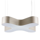 Grey X-Club Pendant by LZF