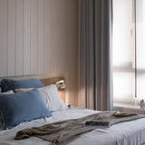 Ling Wall Sconce by Seed Design, Finish: Black/Copper, White/Brass, , | Casa Di Luce Lighting