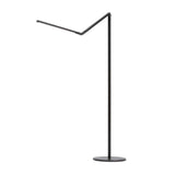 Black Z-Bar Gen 3 Floor Lamp by Koncept