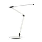 White Z-Bar Mini Gen 3 Desk Lamp by Koncept
