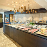 Metallic Bronze Spillray Pendant in Kitchen