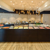 Metallic Bronze Spillray Pendant in Kitchen