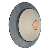 Cymbal Wall Sconce by Forestier, Finish: Evergreen-Forestier, Atlantic-Forestier, Midnite-Forestier, Powder Pink-Forestier, Natural, Oro-Forestier, Bronze, Size: Small, Medium, Large, | Casa Di Luce Lighting
