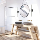 Chute Wall Sconce by Kuzco, Finish: Black, White, Size: Small, Medium, Large, | Casa Di Luce Lighting