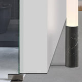 Elise Floor Lamp by Pablo, Finish: Black, Silver, Brass, White Carrara, Black Marquina, Size: Medium, Large, X-Large, 2X-Large, | Casa Di Luce Lighting