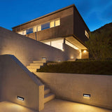 Newport ER7110 Outdoor Step Light by Kuzco, Finish: Black, Grey, Back Box: Newport ER7110-CBOX (Wet Location), Newport ER7110-MBOX (Dry Location), | Casa Di Luce Lighting