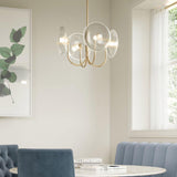 Hera Pendant by Alora, Size: Small, Large, , | Casa Di Luce Lighting