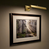 Hemmingway dweLED Picture Light by W.A.C. Lighting, Finish: AN - Antique Nickel, Nickel Polished, RB - Rubbed Bronze, Burnished Brass, Size: Small, Large, | Casa Di Luce Lighting