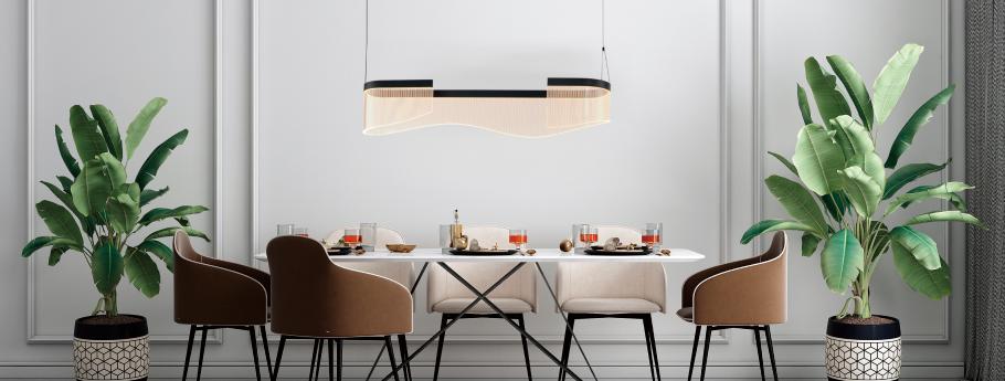 Modern Linear Suspension Lights