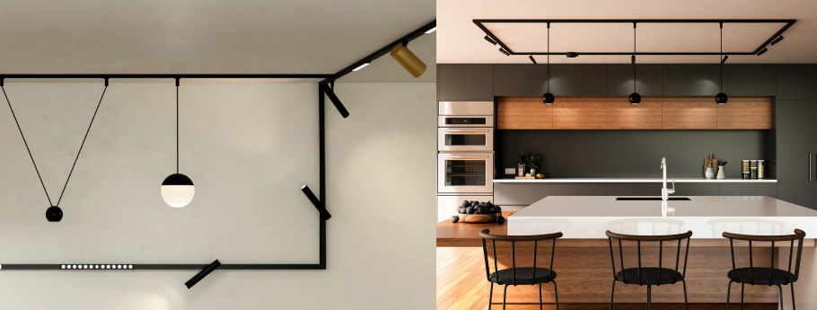 Trilo Track System by Kuzco