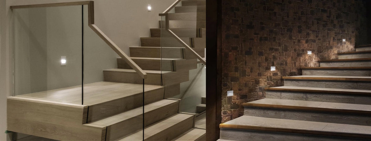 Modern Wall & Step Recessed Lights | Casa Di Luce Lighting