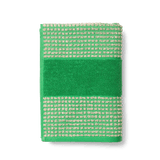 JUNA Check Towels, Green/Sand By JUNA