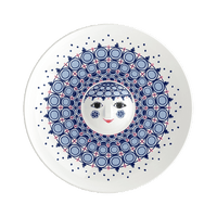 Bjørn Wiinblad Olga Dish, Blue, Ø: 13" By Bjorn Wiinblad