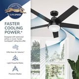 Aerodyne Smart Fan with LED Light