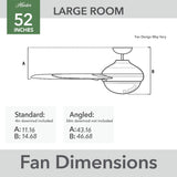 Hunter Skyflow Ceiling Fan with LED Light