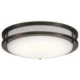Avon Flush Semi Flush Mount Olde Bronze 14.25 Inch