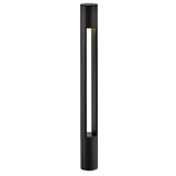 Atlantis 12V Small Round Bollard - Satin Black - by Hinkley