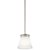 Hendrik Mini Pendant Brushed Nickel 8 Inch