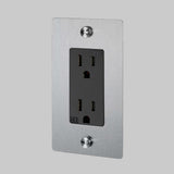 1G Duplex Outlet Steel Buster And Punch