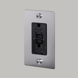 1G GFCI Outlet Steel By Buster And Punch
