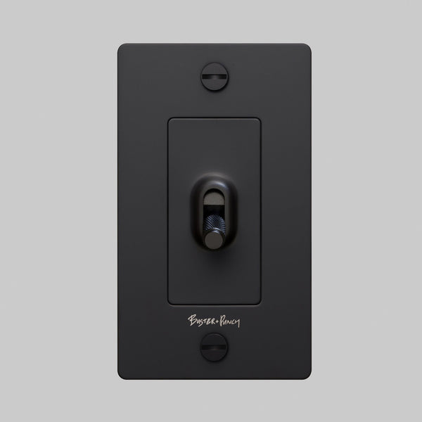 1G Toggle Switch Black by Buster And Punch
