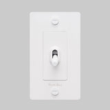 1G Toggle Switch White by Buster And Punch