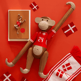 Kay Bojesen Monkey x DBU, Men's Jersey By Kay Bojesen