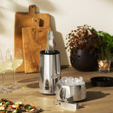 Rosendahl Grand Cru Barware Wine Cooler, Steel, H: 8.9" By Rosendahl