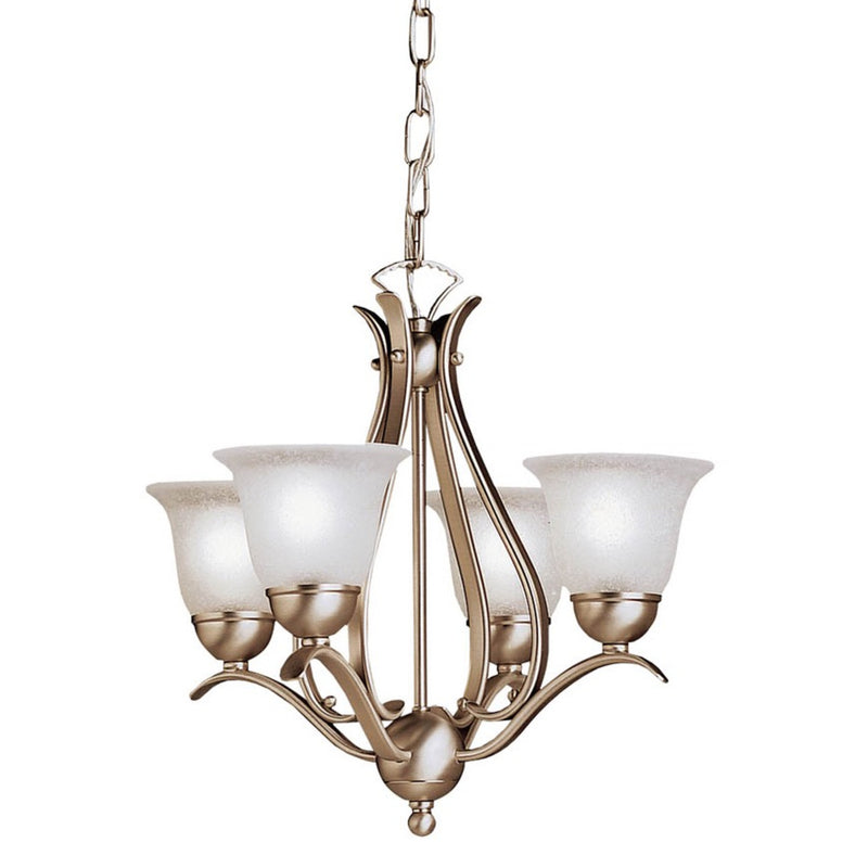 Dover Mini Chandelier Brushed Nickel