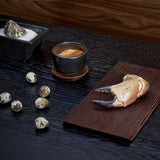 Rosendahl RÅ Salt Cellar with Lid, Black, H: 2.8" By Rosendahl