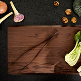 Rosendahl RÅ Kitchen Tongs, Gun Metallic, H: 0.6" By Rosendahl