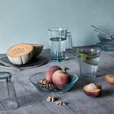 Rosendahl Grand Cru Recycled Glass Bowl, Clear Green, Ø: 5.9", 2 pcs. By Rosendahl