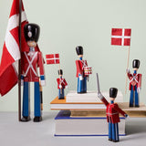 Kay Bojesen Standard-Bearer, Red/Blue/White By Kay Bojesen
