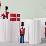 Kay Bojesen Standard-Bearer, Red/Blue/White By Kay Bojesen