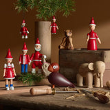 Kay Bojesen Santa Claus, Red/White, H: 7.7" By Kay Bojesen