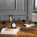 Arne Jacobsen Station Table Clock, H: 4.7" By Arne Jacobsen