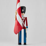 Kay Bojesen Standard-Bearer, Red/Blue/White Medium By Kay Bojesen