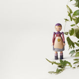Kay Bojesen The Little Match Girl, Beech, H: 5.7" By Kay Bojesen