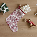 Kay Bojesen Christmas Stocking, Red/White, H: 17.7" By Kay Bojesen