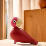 Kay Bojesen Year Bird Flora, Pink, H: 4.9" By Kay Bojesen