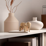 Kay Bojesen Elephant Liliput, Oak, H: 3" By Kay Bojesen