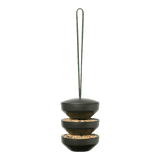 Rosendahl Recycled Bird Feeding Station Hanging, Green, H: 6.9" By Rosendahl