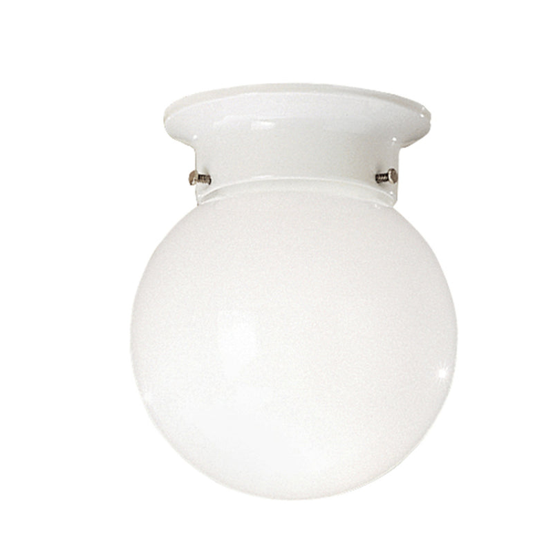 Ceiling Space Ceiling Flush Light White 5.75 Inch